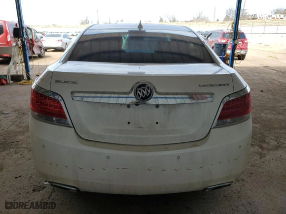 2013 Buick LaCrosse Premium 2 with VIN 1G4GH5E38DF233419, listed as a Copart auction lot 47666185 with 60,022 mi miles and Salvage Title. Bid and sale history available at carsss.com. Image 6.