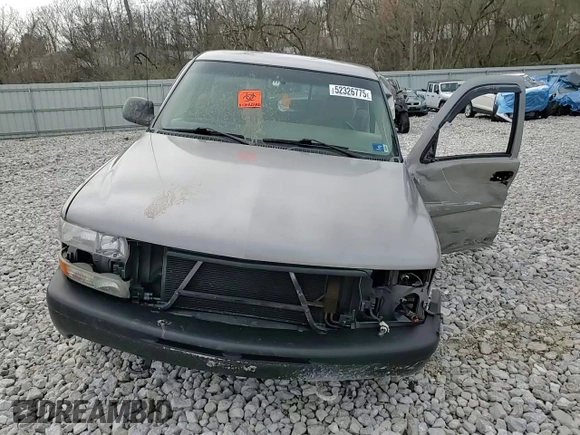 2002 Chevrolet Silverado 1500 LS with VIN 1GCEK14V72Z131503, listed as a Copart auction lot 52326775 with 0 mi miles and Salvage Title. Bid and sale history available at carsss.com. Image 11.