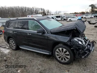2018 Mercedes-Benz GLS 450 with VIN 4JGDF6EE9JB153789, listed as a Copart auction lot 36778764 with 46,027 mi miles and . Bid and sale history available at DreamBid. Image 4.