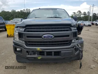 2018 Ford F-150 XL with VIN 1FTEW1CP0JKD97301, listed as a Copart auction lot 53729285 with 118,440 mi miles and Salvage Title. Bid and sale history available at carsss.com. Image 5.