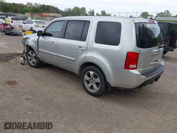2012 Honda Pilot EX-L with VIN 5FNYF3H5XCB004016, listed as a IAAI auction lot 42059035 with 201,888 mi miles and . Bid and sale history available at carsss.com. Image 3.