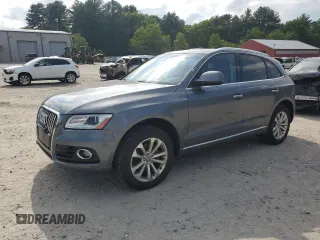 2016 Audi Q5 Premium with VIN WA1C2AFP3GA040007, listed as a Copart auction lot 59168565 with 179,719 mi miles and Salvage title. Bid and sale history available at DreamBid. Image 1.