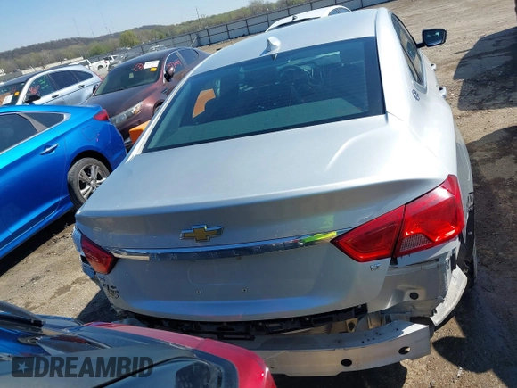 2015 Chevrolet Impala LT with VIN 2G1125S30F9196354, listed as a IAAI auction lot 41794358 with 129,314 mi miles and . Bid and sale history available at DreamBid. Image 17.