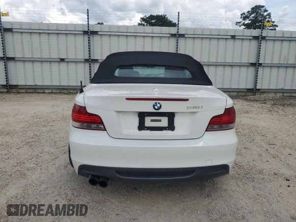 2008 BMW 1 Series 135i with VIN WBAUN93588VF54691, listed as a Copart auction lot 60436025 with 102,269 mi miles and Clean title. Bid and sale history available at DreamBid. Image 6.