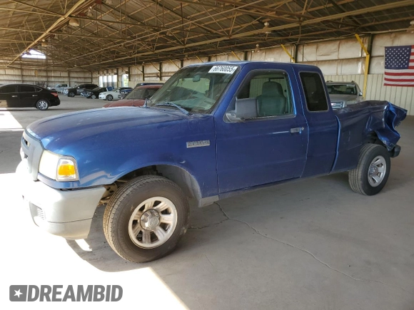 2007 Ford Ranger XL with VIN 1FTYR14D27PA25429, listed as a Copart auction lot 66760055 with 188,056 mi miles and Clean title. Bid and sale history available at DreamBid. Image 1.