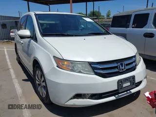 2014 Honda Odyssey EX-L with VIN 5FNRL5H67EB112372, listed as a IAAI auction lot 42317326 with 224,861 mi miles and . Bid and sale history available at DreamBid. Image 1.