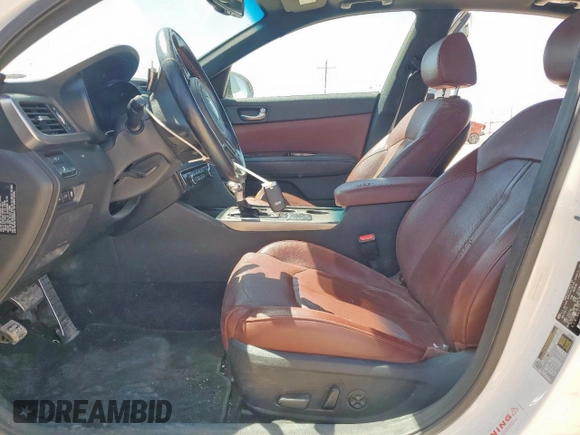 2016 Kia Optima SX Turbo z VIN 5XXGW4L20GG017102, wystawiony jako Copart lot #57258965 z przebiegiem 113 303 mil mil oraz Szkoda całkowita • Salvage title. Historia ofert i sprzedaży dostępna na DreamBid. Obrazek 7.