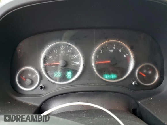 2009 Jeep Patriot Limited with VIN 1J4FT48B89D170220, listed as a Copart auction lot 44338455 with 194,154 mi miles and Salvage title. Bid and sale history available at DreamBid. Image 9.