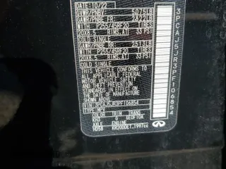2023 Infiniti QX55 Luxe с VIN 3PCAJ5JR3PF106854, выставлен на аукционе Copart как лот 52217985 с пробегом 24 380 миль миль и Списание • Salvage title. История ставок и продаж доступна на DreamBid. Изображение 14.