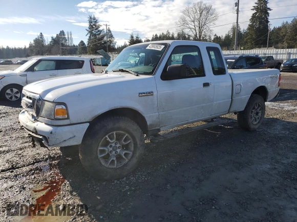 2007 Ford Ranger XLT with VIN 1FTZR45E57PA83323, listed as a Copart auction lot 43993925 with 132,315 mi miles and Salvage Title. Bid and sale history available at carsss.com. Image 1.