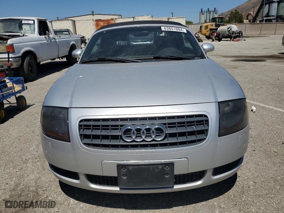 2003 Audi TT with VIN TRUTC28NX31004027, listed as a Copart auction lot 63851004 with 106,252 mi miles and Clean Title. Bid and sale history available at carsss.com. Image 5.