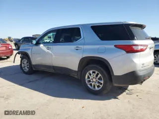 2020 Chevrolet Traverse LS with VIN 1GNEVFKW6LJ223452, listed as a Copart auction lot 48722745 with 99,065 mi miles and Salvage Title. Bid and sale history available at carsss.com. Image 2.