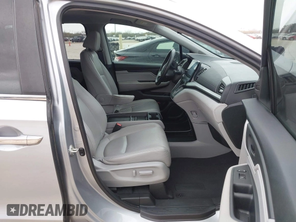 2018 Honda Odyssey EX-L with VIN 5FNRL6H73JB105024, listed as a IAAI auction lot 41663862 with 76,172 mi miles. Bid and sale history available at carsss.com. Image 5.