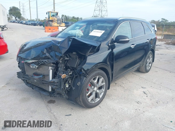 2016 Kia Sorento SX with VIN 5XYPK4A57GG023001, listed as a IAAI auction lot 41154189 with 93,399 mi miles. Bid and sale history available at carsss.com. Image 22.