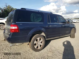 2015 Ford Expedition EL Platinum with VIN 1FMJK1LT7FEF49356, listed as a Copart auction lot 85204984 with 214,436 mi miles and Salvage Title. Bid and sale history available at carsss.com. Image 3.