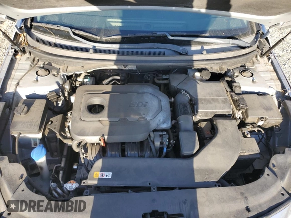 2017 Hyundai Sonata 2.4L with VIN 5NPE24AF7HH520821, listed as a Copart auction lot 43833435 with 107,450 mi miles and Salvage Title. Bid and sale history available at carsss.com. Image 13.