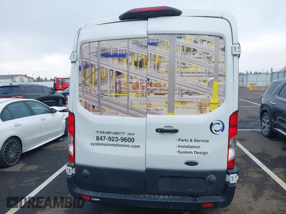 2022 Ford Transit Cargo с VIN 1FTYE1C83NKA50558, выставлен на аукционе IAAI как лот 39398110 с пробегом 16 096 миль миль и . История ставок и продаж доступна на DreamBid. Изображение 14.