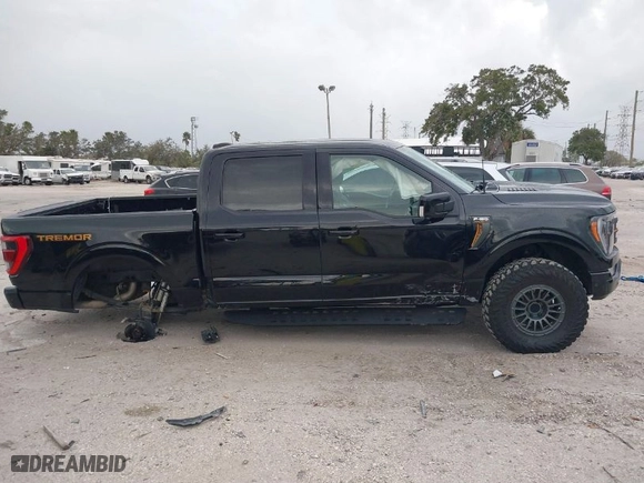 2022 Ford F-150 XL with VIN 1FTEW1E87NFA89840, listed as a IAAI auction lot 41260882 with 40,964 mi miles. Bid and sale history available at carsss.com. Image 14.