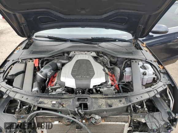 2017 Audi A8 with VIN WAU44AFD4HN010791, listed as a Copart auction lot 78886844 with 133,870 mi miles and Salvage Title. Bid and sale history available at DreamBid. Image 11.