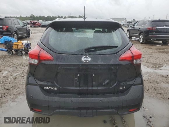 2020 Nissan Kicks SR with VIN 3N1CP5DV4LL536343, listed as a Copart auction lot 50825965 with 78,744 mi miles and Salvage Title. Bid and sale history available at carsss.com. Image 6.