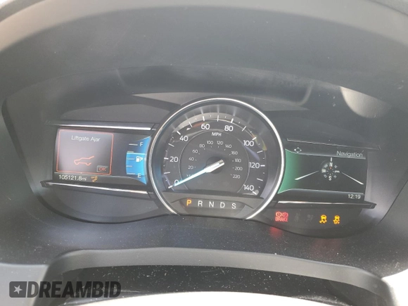 2019 Ford Explorer XLT с VIN 1FM5K8DH9KGB39466, выставлен на аукционе Copart как лот 57550685 с пробегом 105 121 миль миль и Списание • Salvage title. История ставок и продаж доступна на DreamBid. Изображение 9.