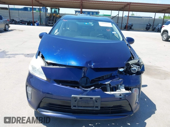2012 Toyota Prius One with VIN JTDKN3DU2C1559380, listed as a IAAI auction lot 42041076 with 222,740 mi miles. Bid and sale history available at carsss.com. Image 12.