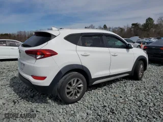 2017 Hyundai Tucson SE Plus with VIN KM8J33A4XHU420492, listed as a Copart auction lot 46785295 with 104,844 mi miles and Salvage Title. Bid and sale history available at carsss.com. Image 3.
