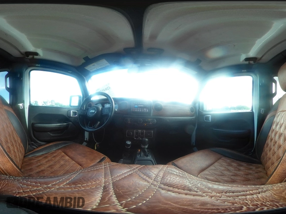 2020 Jeep Wrangler Unlimited Sport S with VIN 1C4HJXDN6LW198065, listed as a IAAI auction lot 42049279 with 72,512 mi miles. Bid and sale history available at carsss.com. Image 18.