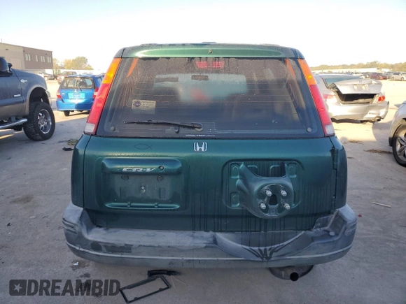 2000 Honda CR-V EX with VIN JHLRD1863YC017768, listed as a Copart auction lot 76383504 with 223,753 mi miles and Salvage Title. Bid and sale history available at carsss.com. Image 6.