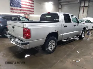 2005 Dodge Dakota SLT with VIN 1D7HE48K25S134365, listed as a Copart auction lot 86855904 with 151,533 mi miles and Salvage Title. Bid and sale history available at DreamBid. Image 3.