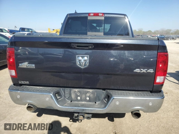 2016 Ram 1500 Big Horn with VIN 1C6RR7LT5GS249511, listed as a Copart auction lot 51928535 with 99,937 mi miles and Salvage title. Bid and sale history available at DreamBid. Image 6.