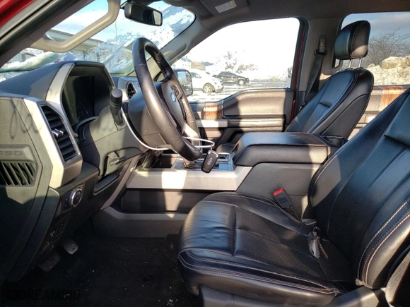 2019 Ford F-150 XL with VIN 1FTEW1E54KFB26652, listed as a Copart auction lot 86087534 with 126,582 mi miles and Salvage Title. Bid and sale history available at carsss.com. Image 7.