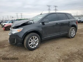 2014 Ford Edge Limited with VIN 2FMDK4KC3EBA91342, listed as a Copart auction lot 47454535 with 174,407 mi miles and Salvage Title. Bid and sale history available at carsss.com. Image 1.