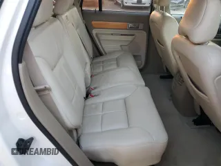 2007 Lincoln MKX with VIN 2LMDU68C27BJ05087, listed as a Copart auction lot 50074655 with 0 mi miles and Salvage Title. Bid and sale history available at carsss.com. Image 11.
