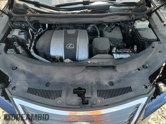2019 Lexus RX 350 with VIN 2T2BZMCA6KC196668, listed as a Copart auction lot 64457165 with 43,215 mi miles and Salvage title. Bid and sale history available at DreamBid. Image 12.
