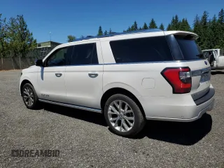 2019 Ford Expedition Max Platinum with VIN 1FMJK1MT7KEA23687, listed as a Copart auction lot 63277945 with 85,937 mi miles and Salvage title. Bid and sale history available at DreamBid. Image 2.