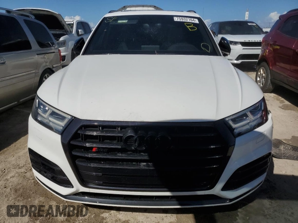 2019 Audi SQ5 Premium Plus with VIN WA1B4AFY5K2024697, listed as a Copart auction lot 75932164 with 33,576 mi miles and Non Repairable. Bid and sale history available at DreamBid. Image 5.