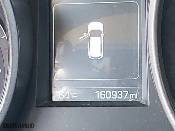 2017 Hyundai Santa Fe Sport 2.4L with VIN 5XYZTDLB9HG439478, listed as a IAAI auction lot 41767857 with 160,937 mi miles. Bid and sale history available at carsss.com. Image 15.