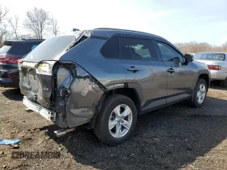 2021 Toyota RAV4 XLE with VIN 2T3W1RFV8MC098471, listed as a Copart auction lot 50675815 with 56,949 mi miles and Salvage Title. Bid and sale history available at carsss.com. Image 3.