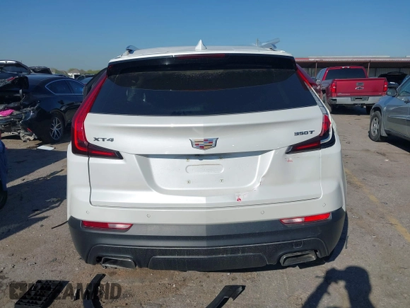 2022 Cadillac XT4 FWD Luxury with VIN 1GYAZAR48NF170949, listed as a IAAI auction lot 41857671 with 25,881 mi miles and . Bid and sale history available at carsss.com. Image 16.