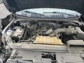 2019 Ford F-150 XL with VIN 1FTEW1E55KFC70095, listed as a Copart auction lot 89807525 with 114,534 mi miles and Salvage title. Bid and sale history available at DreamBid. Image 14.