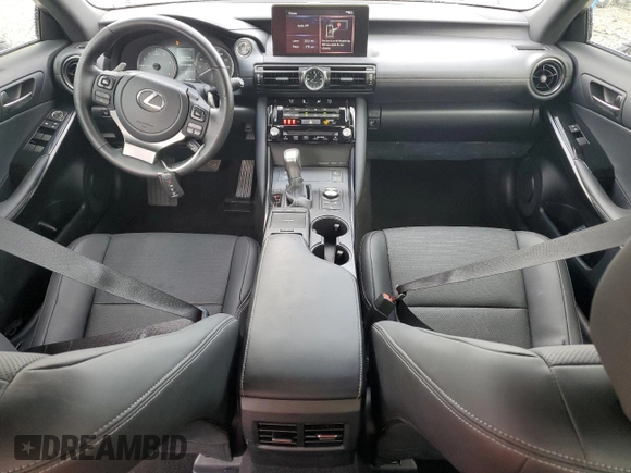 2024 Lexus IS 300 with VIN JTHCA1D24R5133113, listed as a Copart auction lot 58919935 with 4,780 mi miles and Salvage title. Bid and sale history available at DreamBid. Image 8.