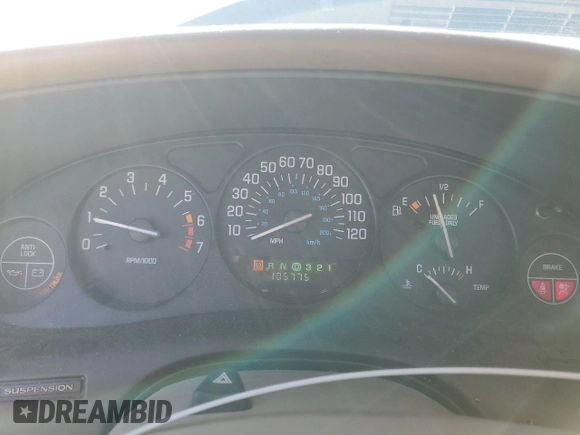 1998 Buick Regal LS with VIN 2G4WB52K3W1563875, listed as a Copart auction lot 47526895 with 105,775 mi miles and Salvage Title. Bid and sale history available at carsss.com. Image 9.