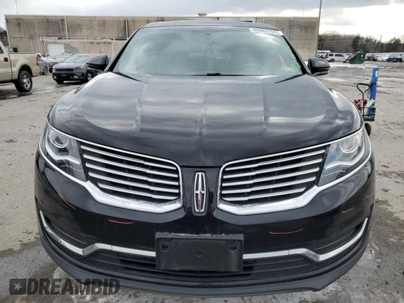 2017 Lincoln MKX Premiere with VIN 2LMPJ6JR4HBL34845, listed as a Copart auction lot 45963755 with 52,646 mi miles and Salvage Title. Bid and sale history available at carsss.com. Image 5.