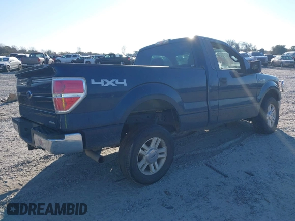 2014 Ford F-150 XL with VIN 1FTMF1EFXEKE61365, listed as a IAAI auction lot 40966472 with 174,372 mi miles and . Bid and sale history available at DreamBid. Image 4.