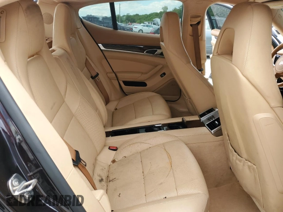 2010 Porsche Panamera S with VIN WP0AB2A71AL064974, listed as a Copart auction lot 53045525 with 44,181 mi miles and Salvage title. Bid and sale history available at DreamBid. Image 10.