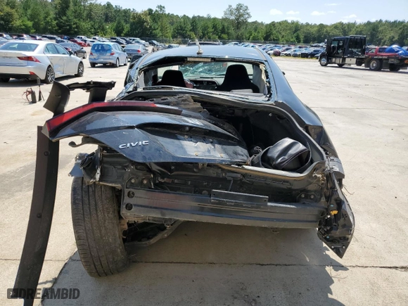 2018 Honda Civic Si Coupe with VIN 2HGFC3A58JH753884, listed as a Copart auction lot 68451854 with 151,147 mi miles and Salvage Title. Bid and sale history available at carsss.com. Image 6.