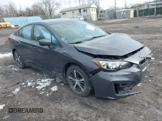 2019 Subaru Impreza Premium with VIN 4S3GKAC61K3600316, listed as a IAAI auction lot 41607912 with 113,327 mi miles. Bid and sale history available at carsss.com. Image 1.