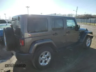 2014 Jeep Wrangler Unlimited Sahara with VIN 1C4HJWEG4EL283100, listed as a Copart auction lot 48350035 with 108,635 mi miles and Non repairable. Bid and sale history available at DreamBid. Image 3.