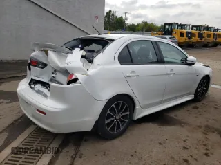 2017 Mitsubishi Lancer ES with VIN JA32U2FU0HU015118, listed as a Copart auction lot 73926434 with 78,240 mi miles and Salvage Title. Bid and sale history available at carsss.com. Image 3.